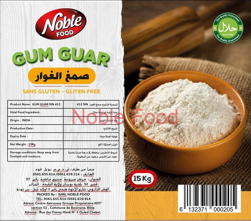 Gomme Guar Sans Gluten - 15KG